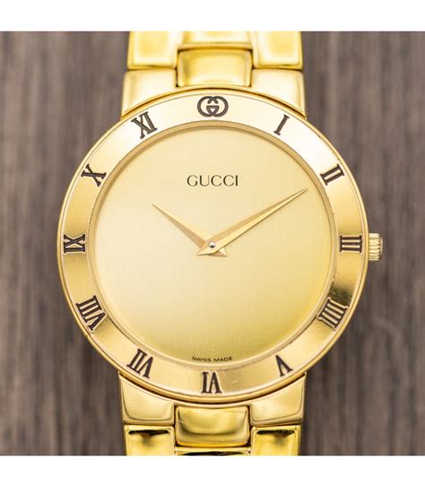 gucci vintage watch men